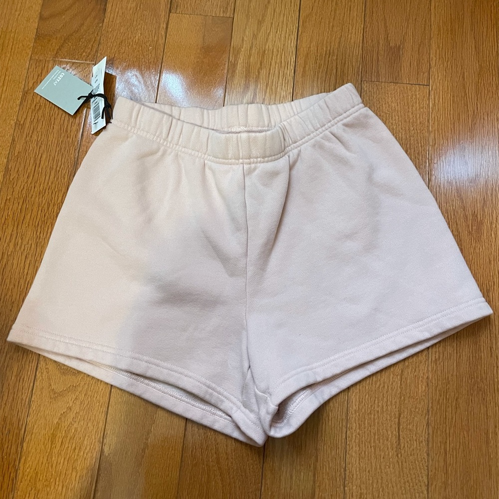 ARITZIA TNA COZY FLEECE PERFECT HI-RISE 3” SWEATSHORT